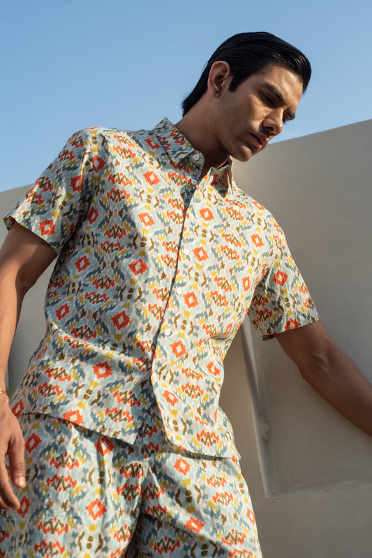 Rombo Half Sleeve Shirt