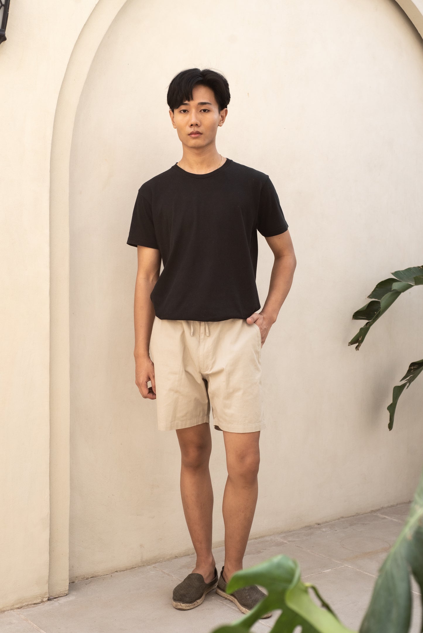 Grey Baggy Shorts