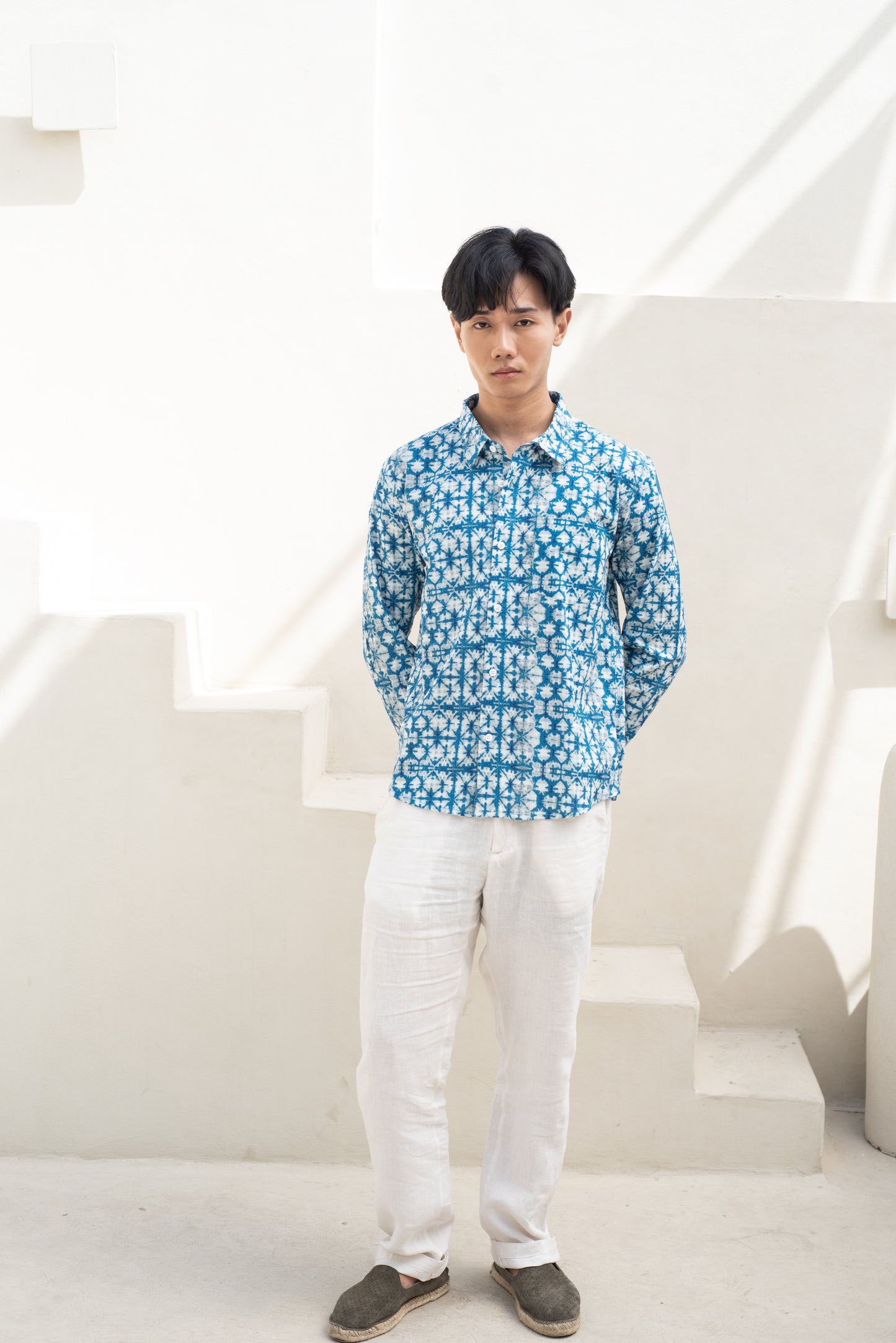 Shibori Full Sleeve Shirt