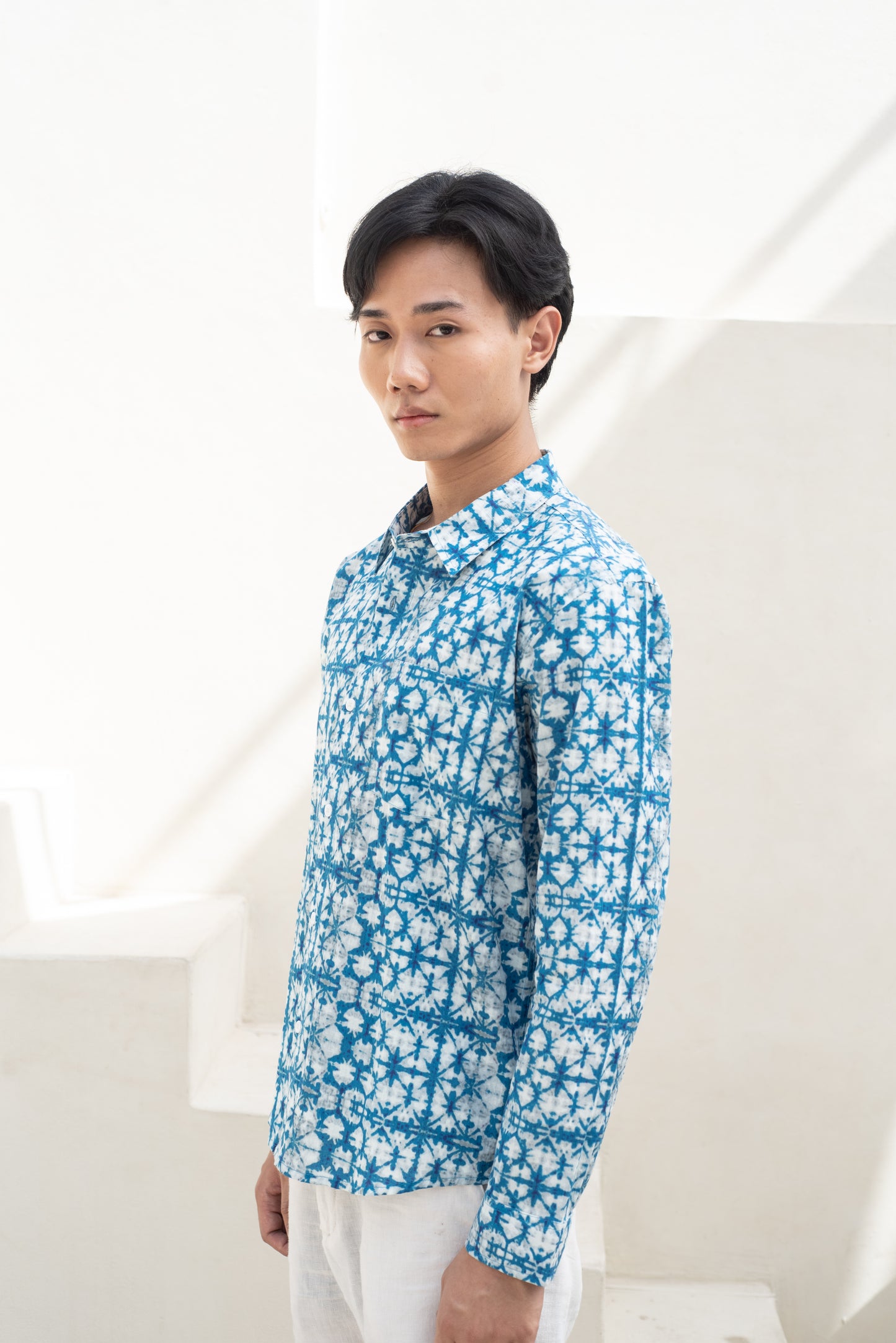 Shibori Full Sleeve Shirt