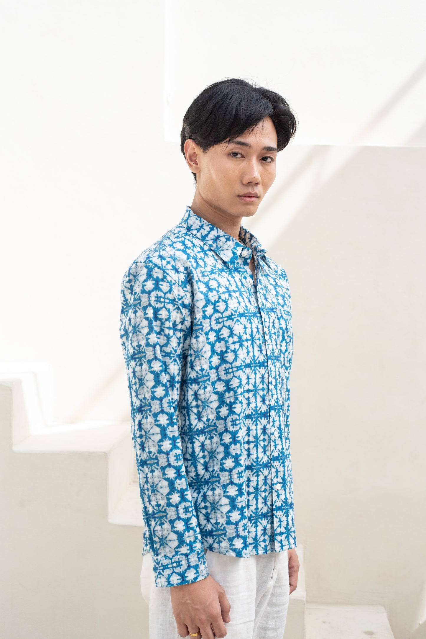 Shibori Full Sleeve Shirt