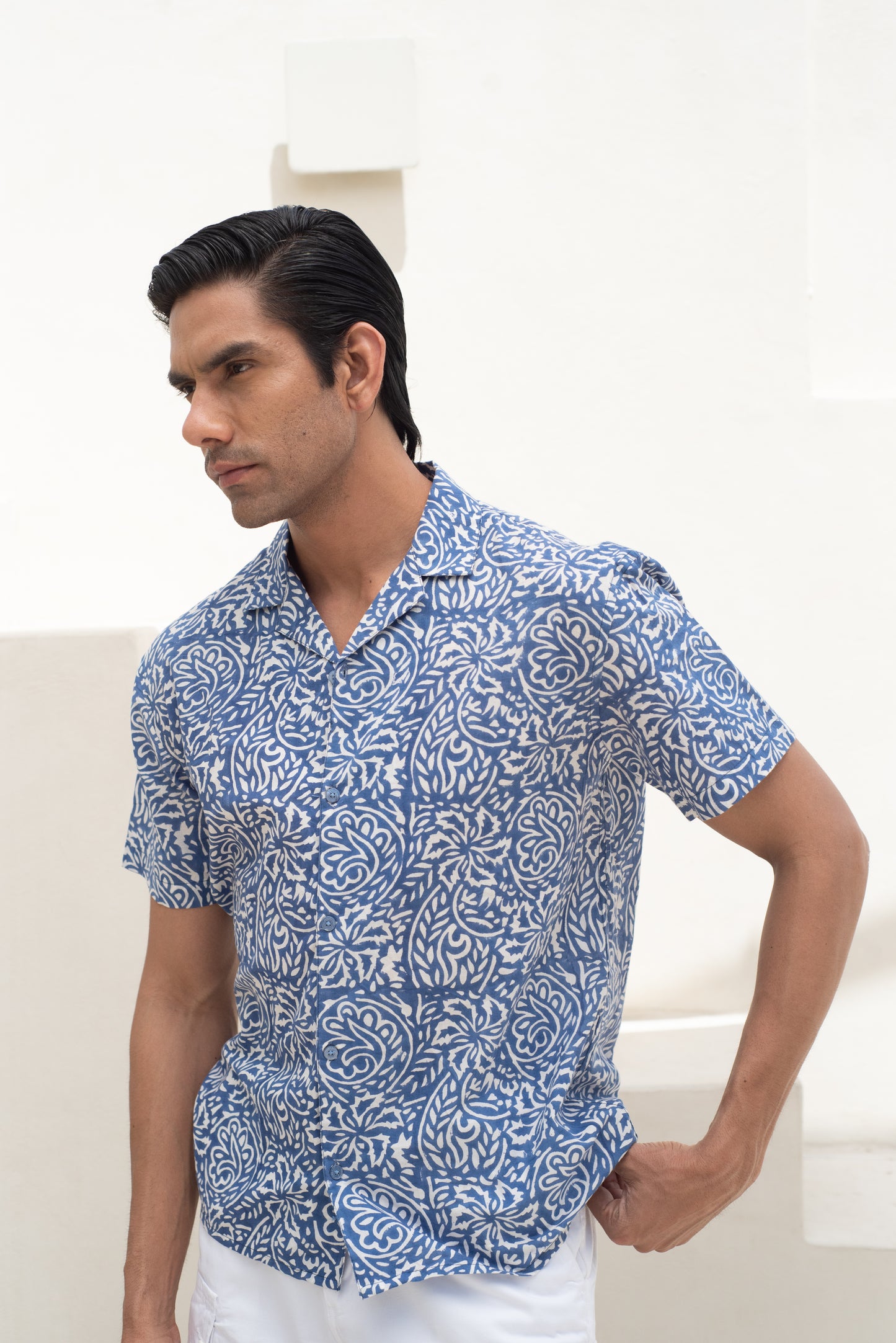 Mykonos Bowling Half Sleeve Shirt