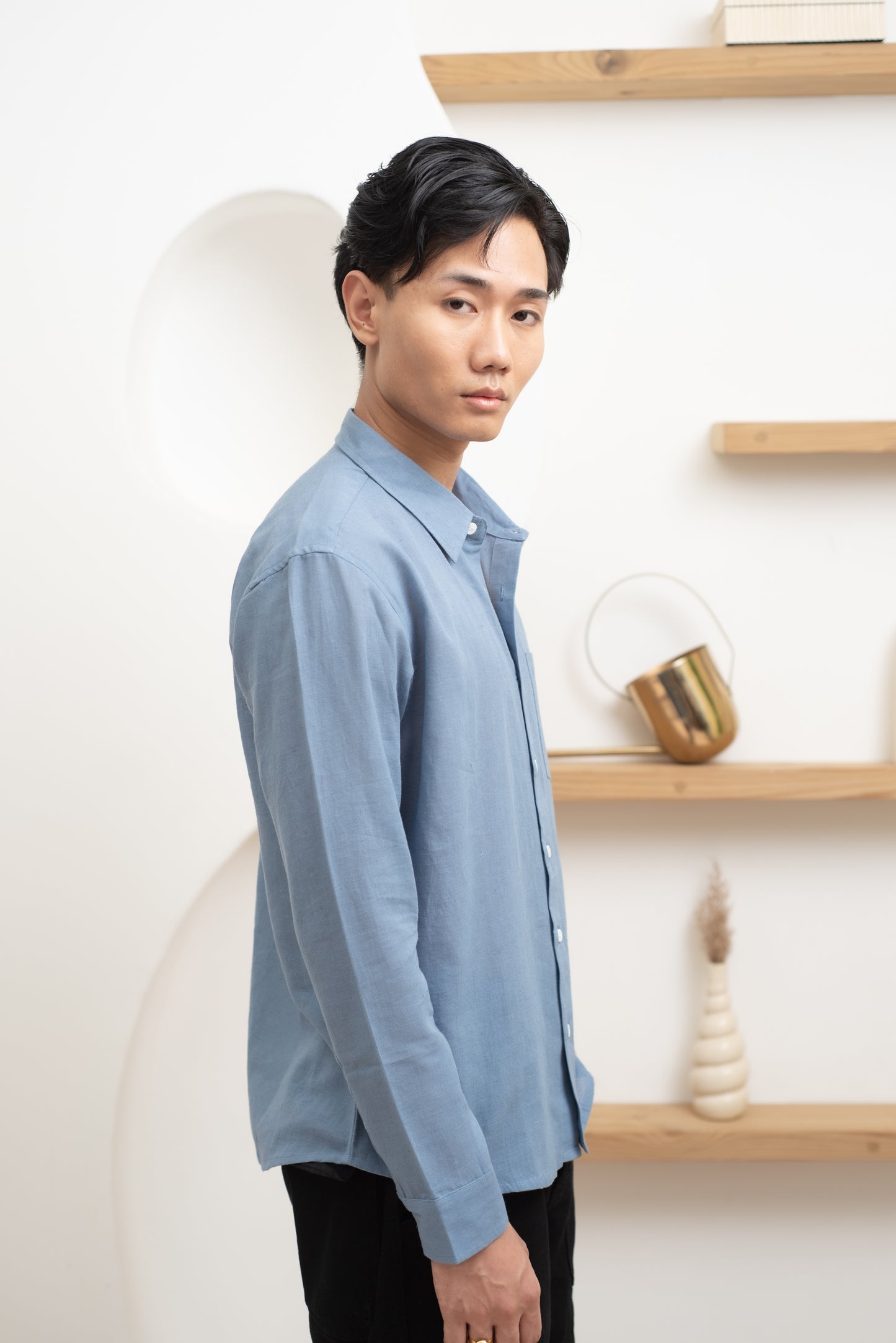 Sky Blue Full Sleeve Shirt