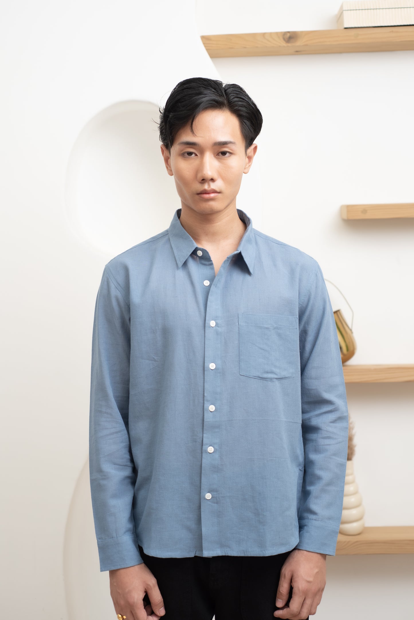 Sky Blue Full Sleeve Shirt