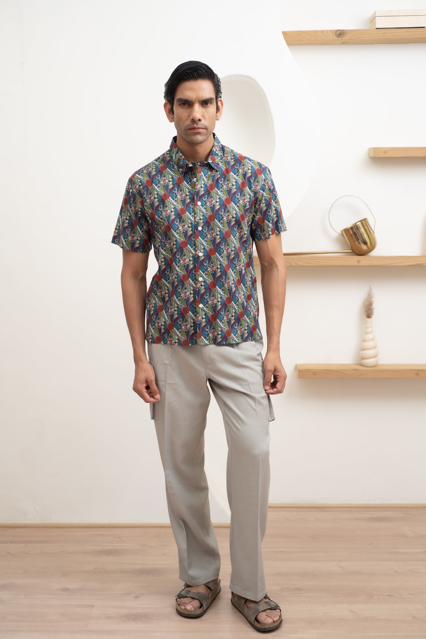 Galaxy Half Sleeve Shirt