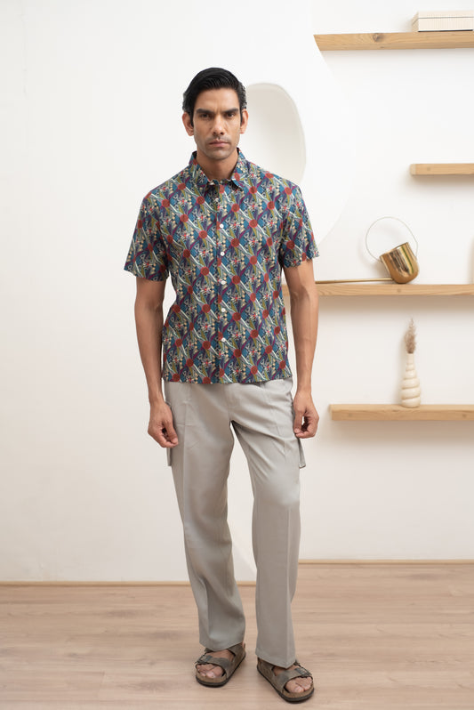 Galaxy Half Sleeve Shirt