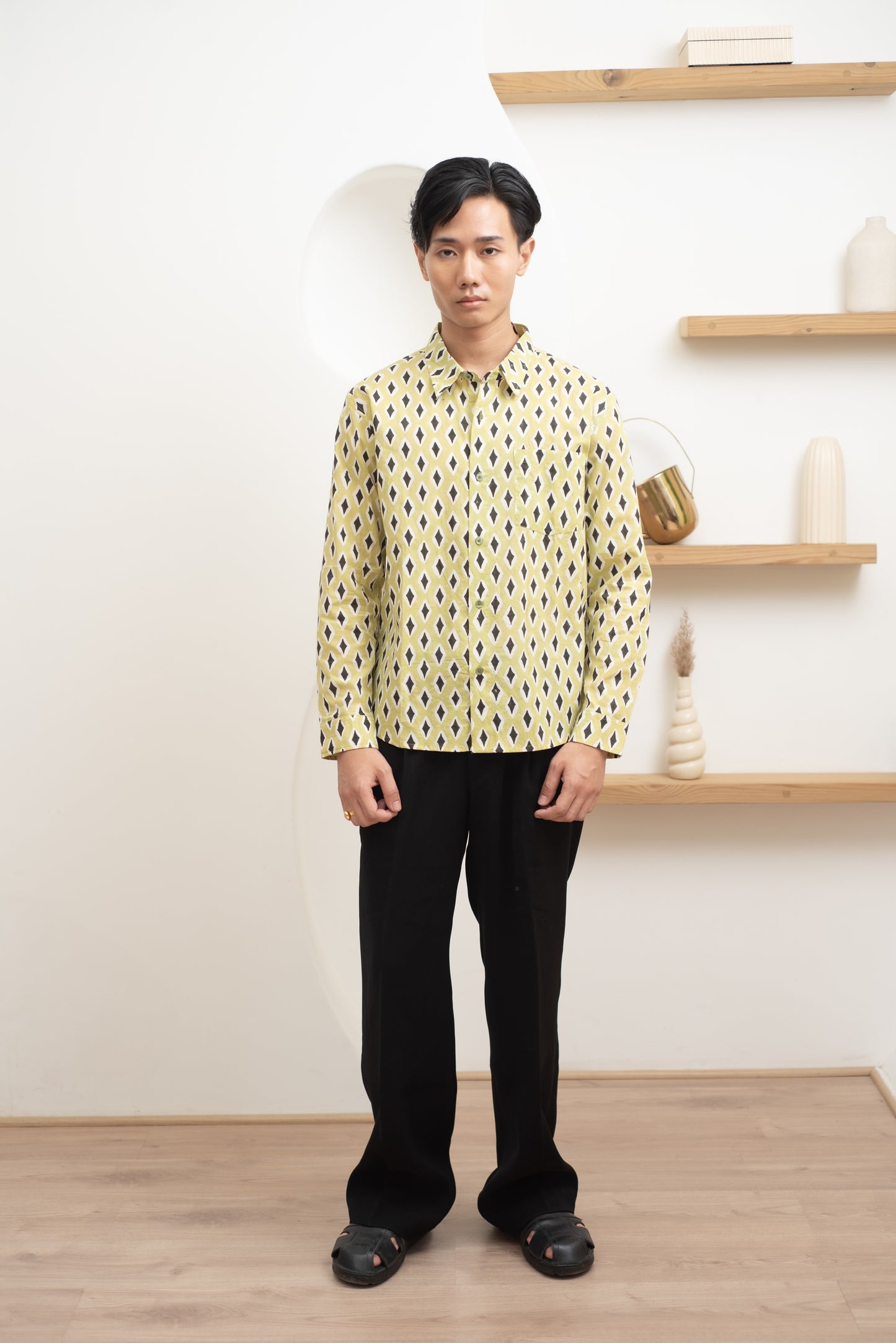 Safari Green Full Sleeve Shirt