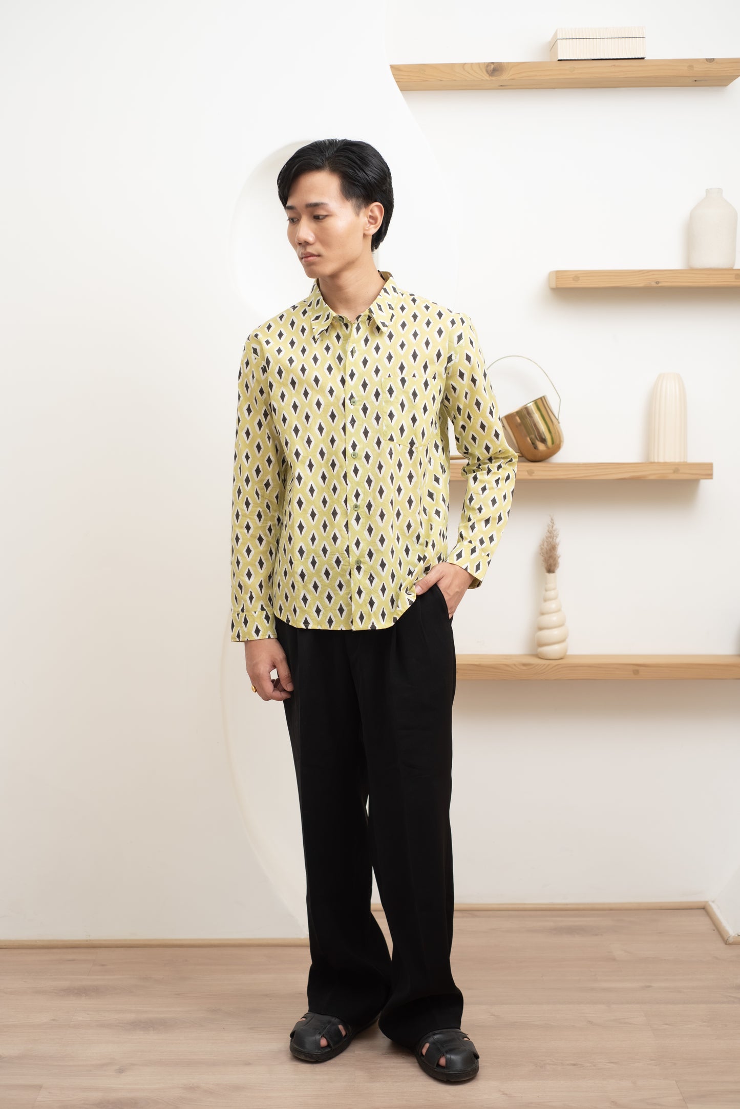 Safari Green Full Sleeve Shirt