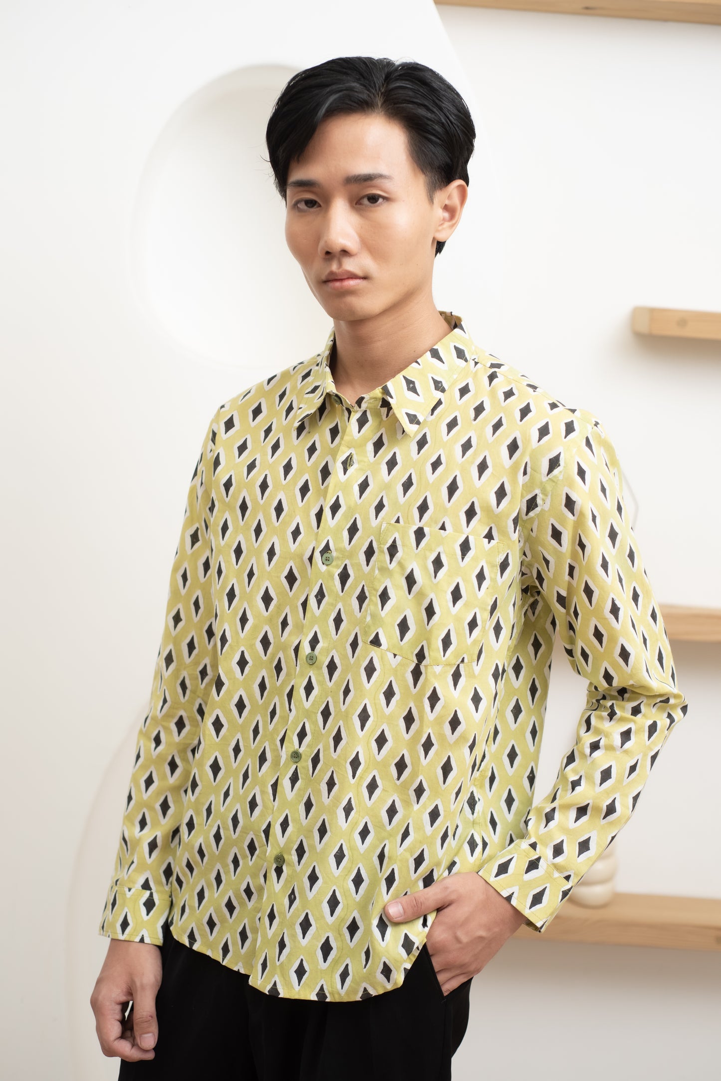 Safari Green Full Sleeve Shirt