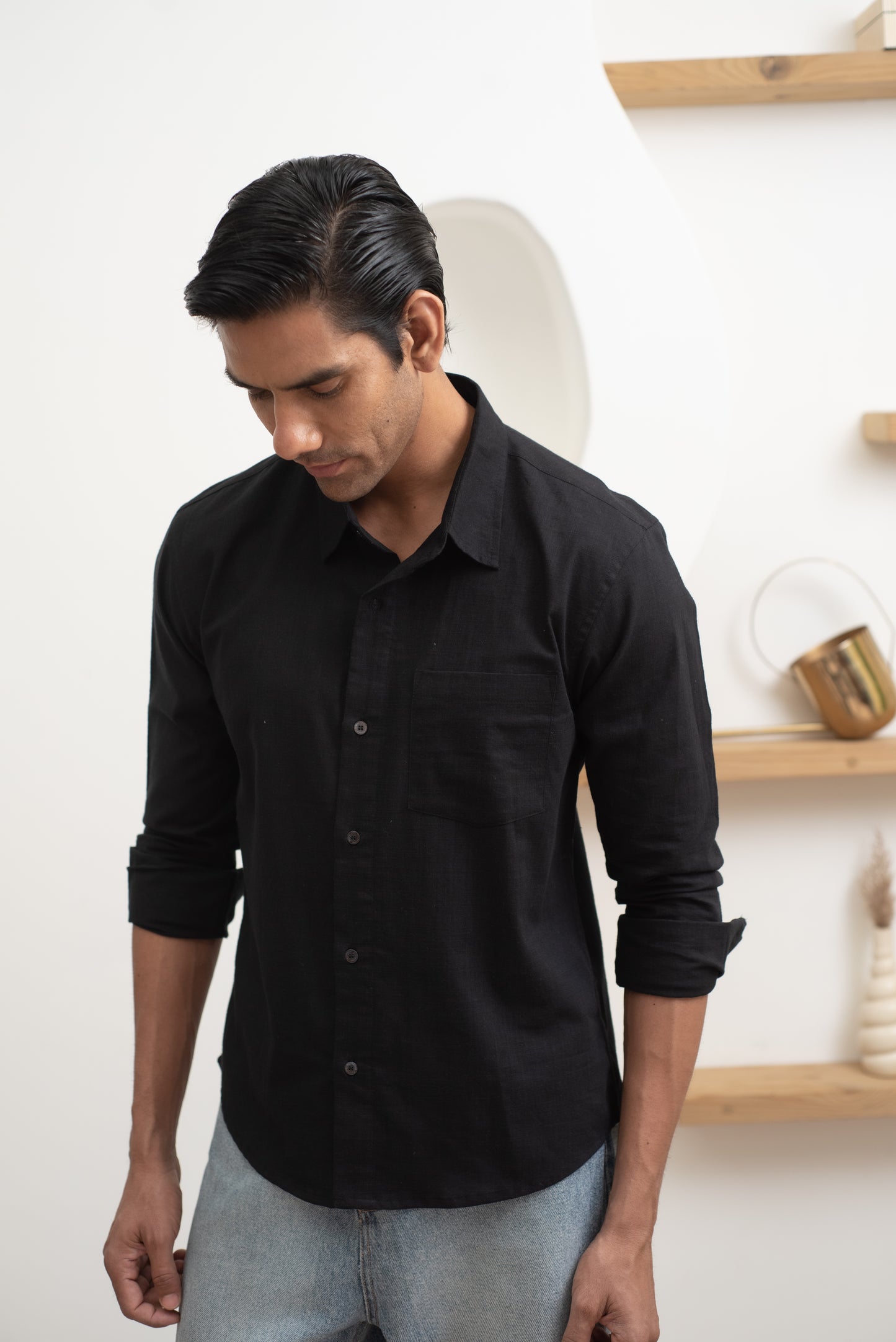 Black Full Sleeve Shirt