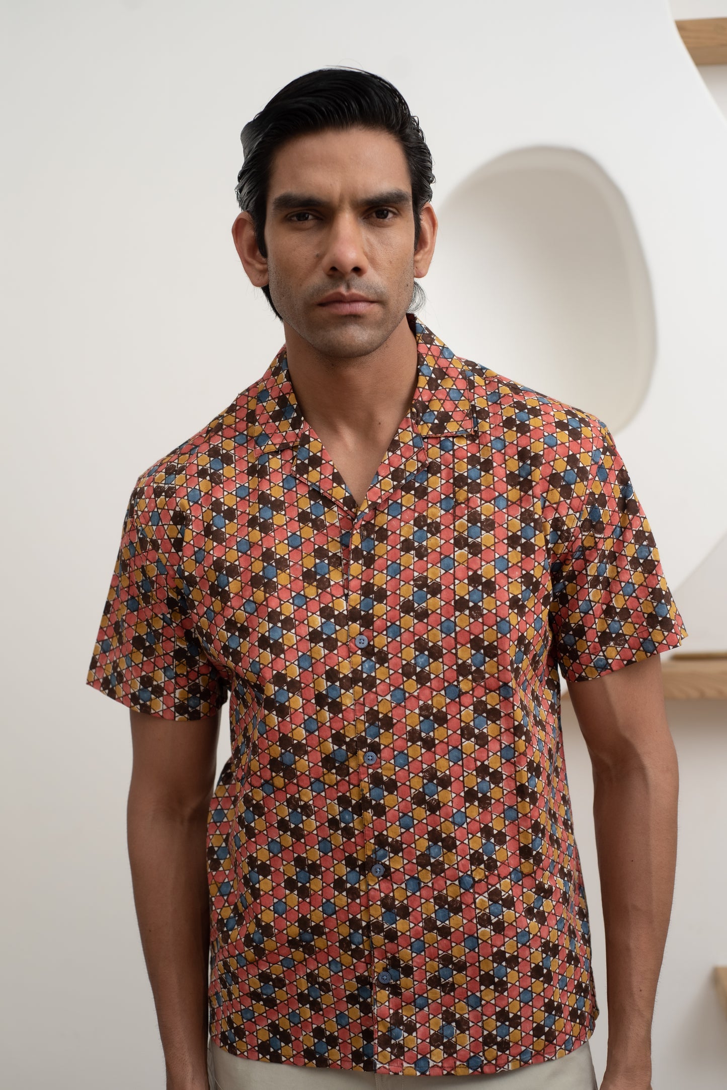 Cosmos Bowling Half Sleeve Shirt