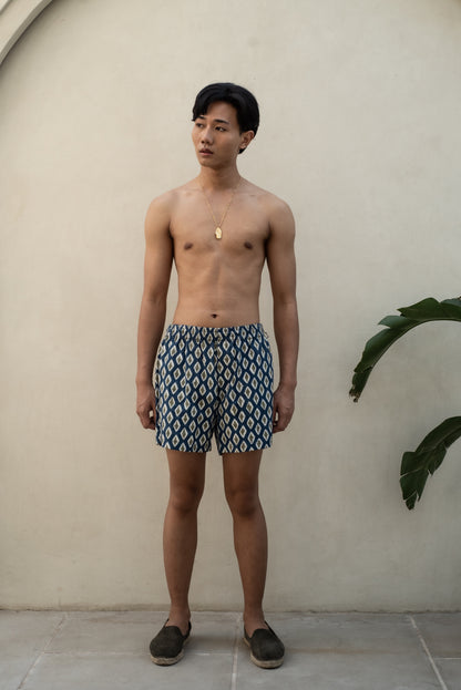Safari Blue Swim Shorts