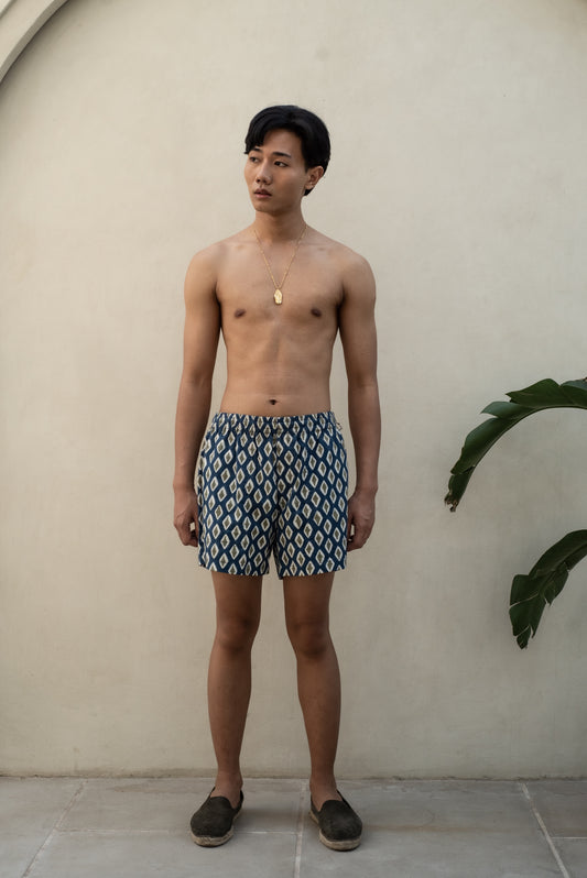 Safari Blue Swim Shorts