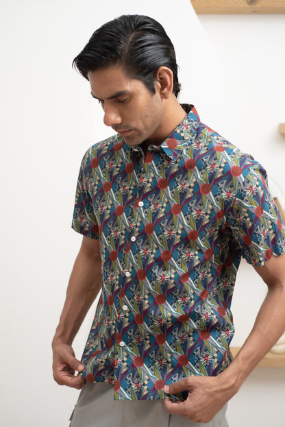 Galaxy Half Sleeve Shirt