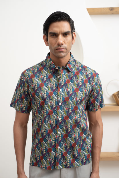 Galaxy Half Sleeve Shirt