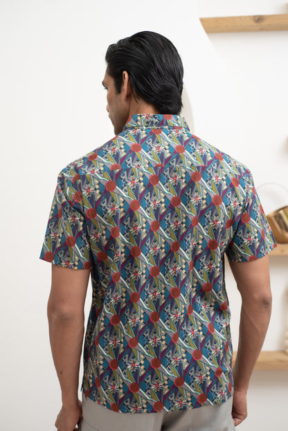 Galaxy Half Sleeve Shirt